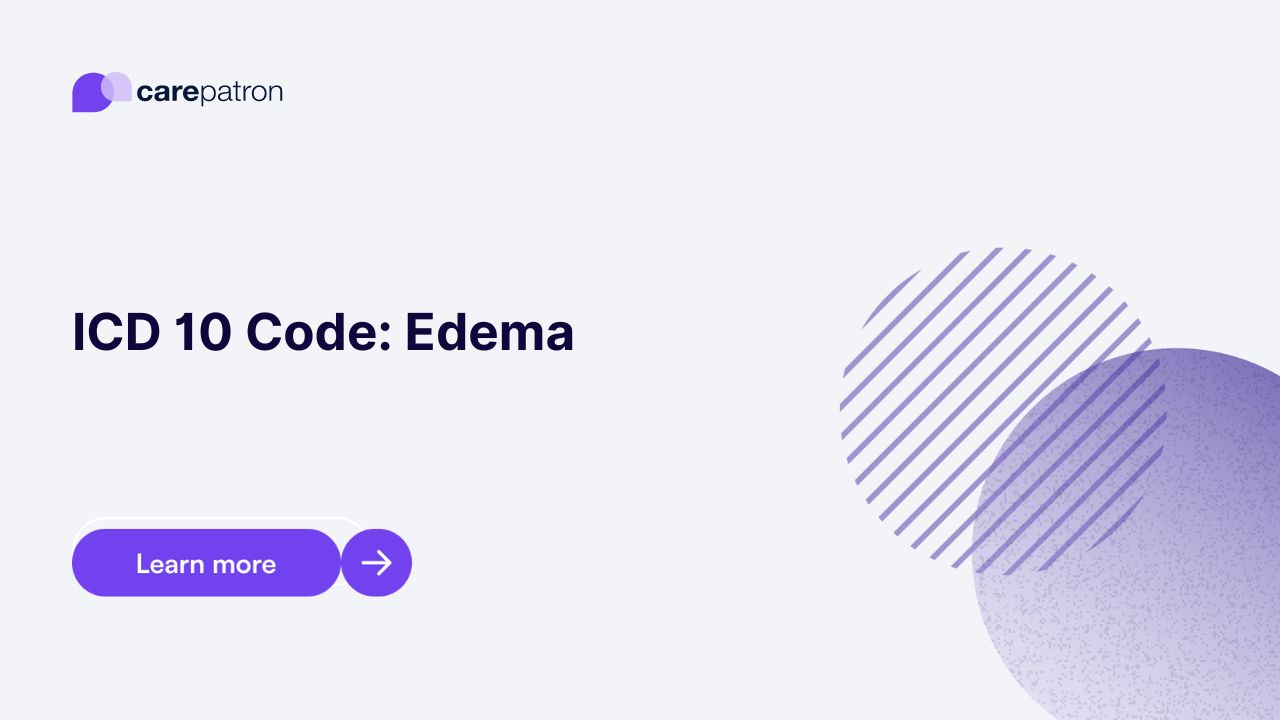 Edema ICD10CM Codes 2023